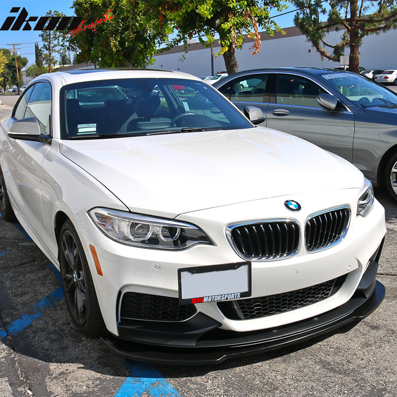 Universal V1 Style 65" x 16" Car Front Lip Spoiler Splitter PU