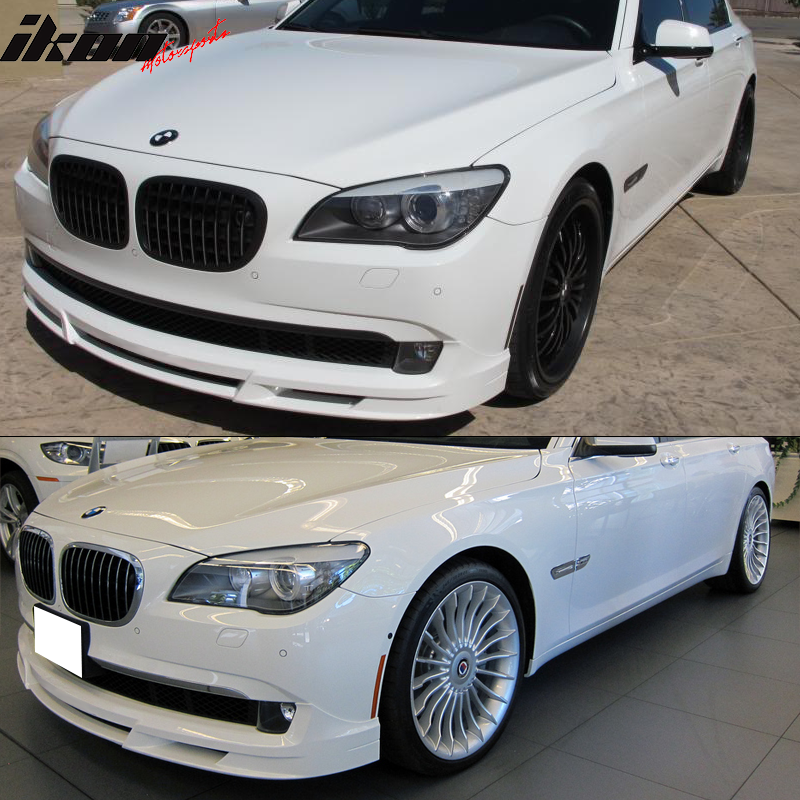 2009-2012 BMW 7 Series 740i 750i  760Li B7 Style PU Front Bumper Lip