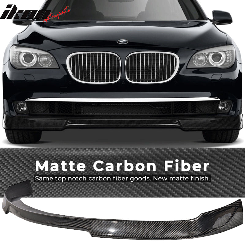 2009-2012 BMW F01 F02 7-Serie VRS Style Front Bumper Lip Carbon Fiber