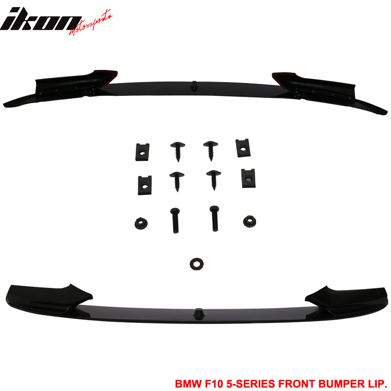 Fits 11-16 F10 Performance Front Bumper Lip Two Tone Color