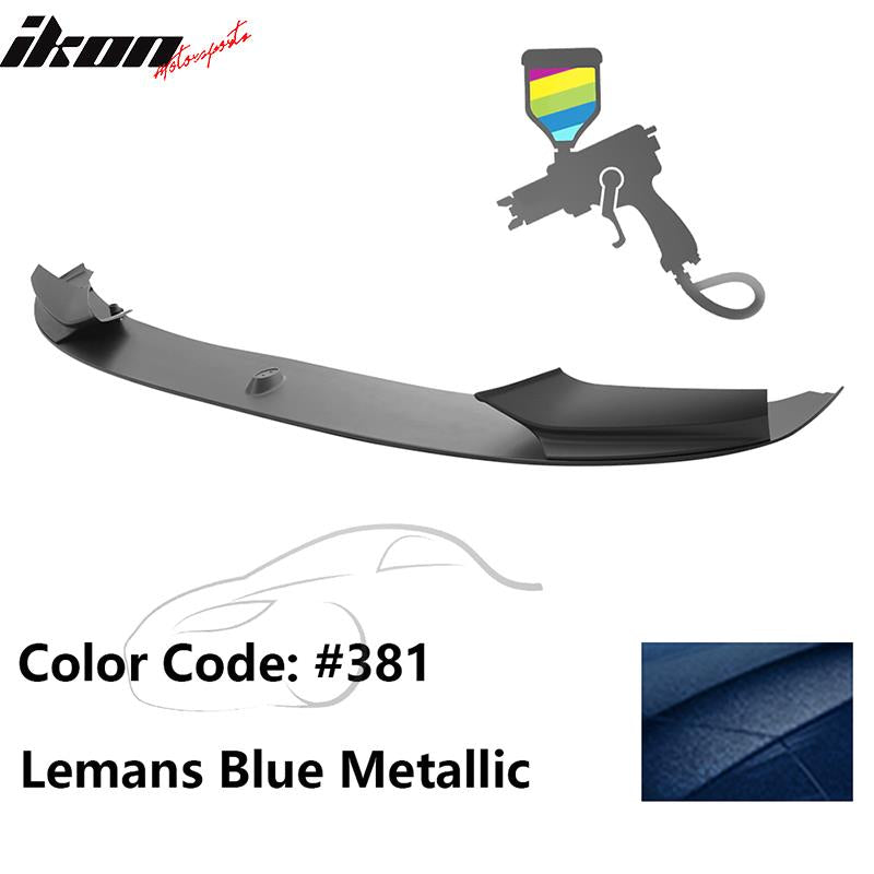 2011-2016 BMW F10 Performance Style Front Bumper Lip Spoiler PP