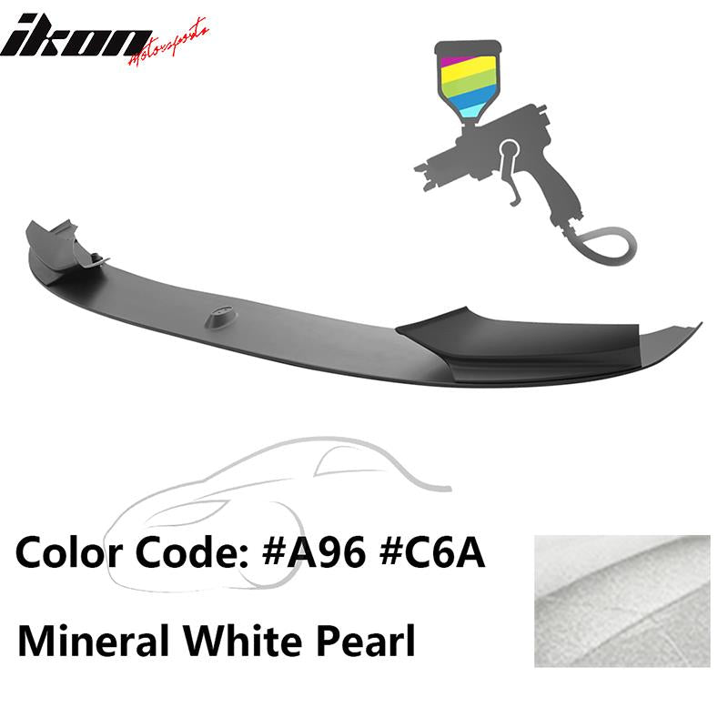 2011-2016 BMW F10 Performance Style Front Bumper Lip Spoiler PP