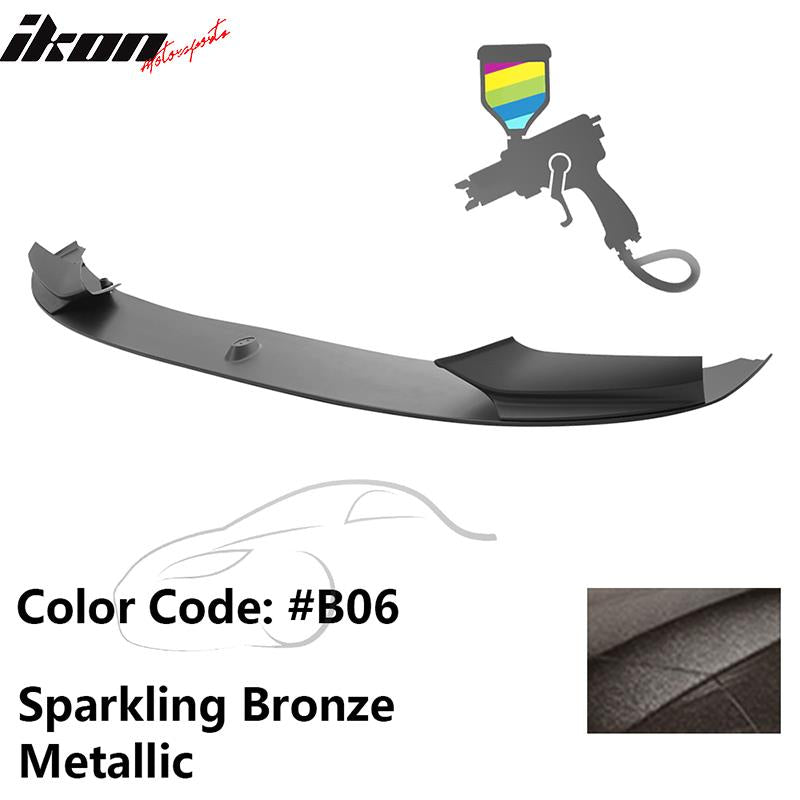 2011-2016 BMW F10 Performance Style Front Bumper Lip Spoiler PP