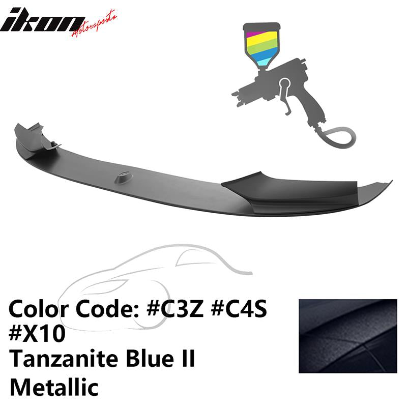 2011-2016 BMW F10 Performance Style Front Bumper Lip Spoiler PP