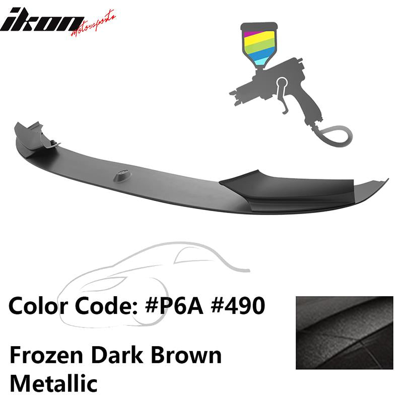 2011-2016 BMW F10 Performance Style Front Bumper Lip Spoiler PP