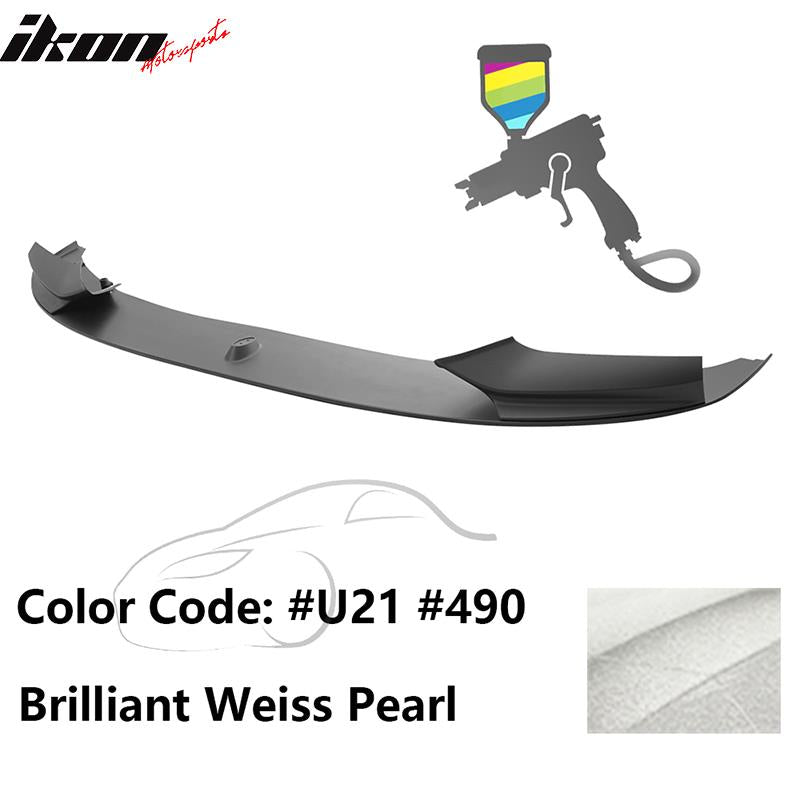 2011-2016 BMW F10 Performance Style Front Bumper Lip Spoiler PP