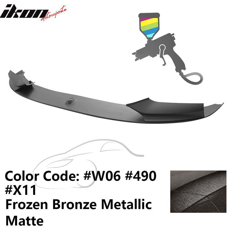 2011-2016 BMW F10 Performance Style Front Bumper Lip Spoiler PP