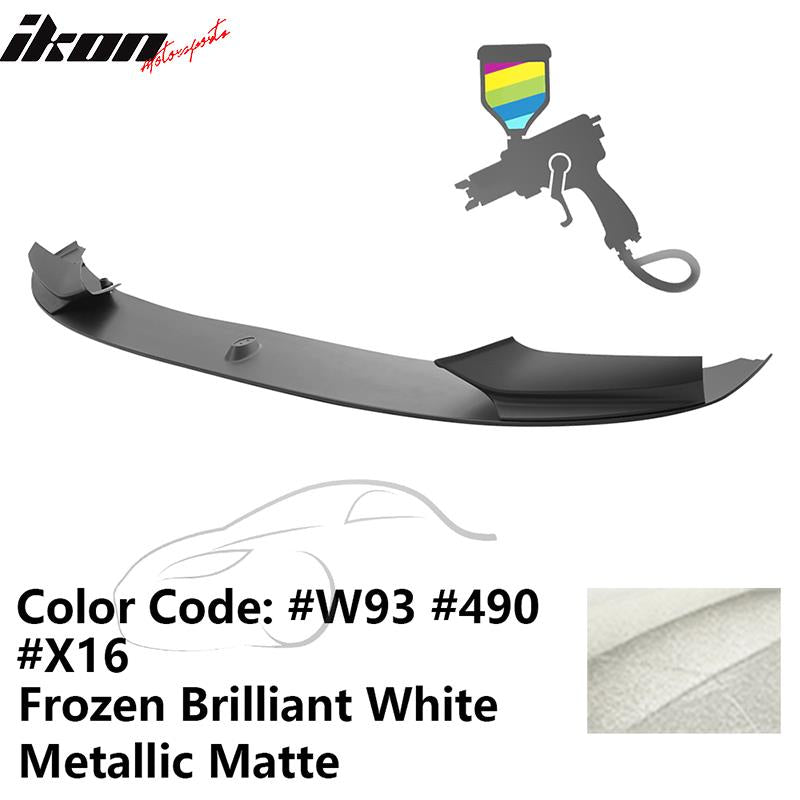 2011-2016 BMW F10 Performance Style Front Bumper Lip Spoiler PP