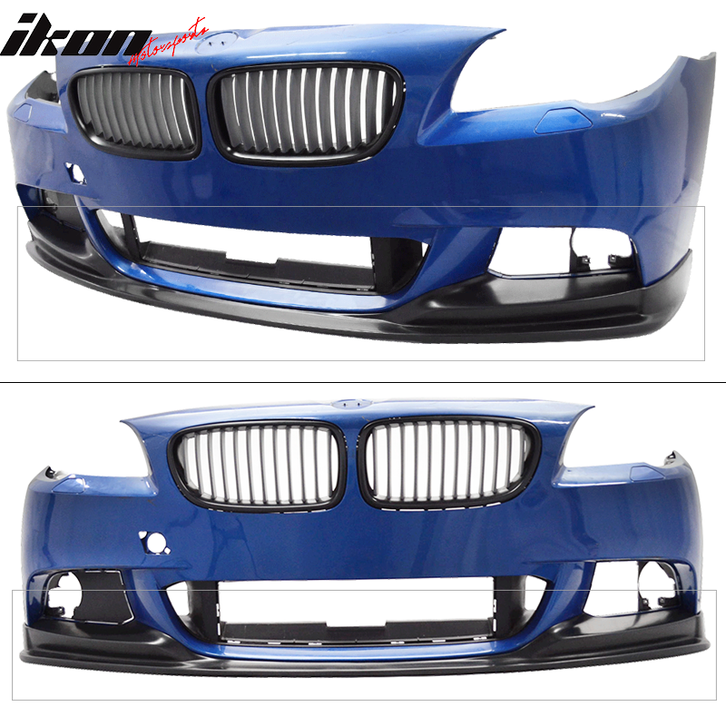 2011-2016 BMW F10 5 Series M Sport Only PU Front Bumper Lip Spoiler