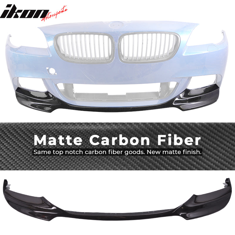 2012-2016 BMW F10 5 Series M Sport Mtech V Style Front Bumper Lip