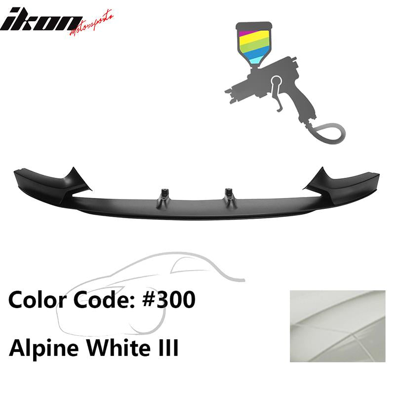 2014-2021 BMW F22 2 Series MTech Performance Style Front Bumper Lip PP