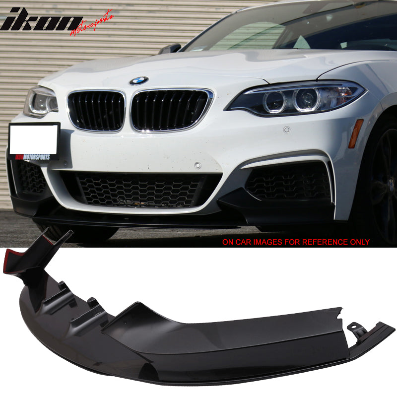 2014-2021 BMW F22 2 Series MTech Performance Style Front Bumper Lip PP