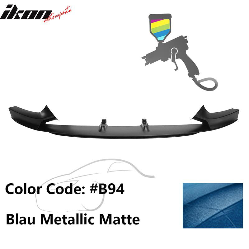 2014-2021 BMW F22 2 Series MTech Performance Style Front Bumper Lip PP