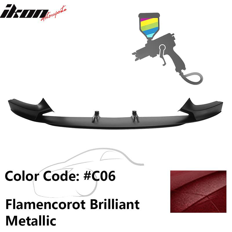2014-2021 BMW F22 2 Series MTech Performance Style Front Bumper Lip PP