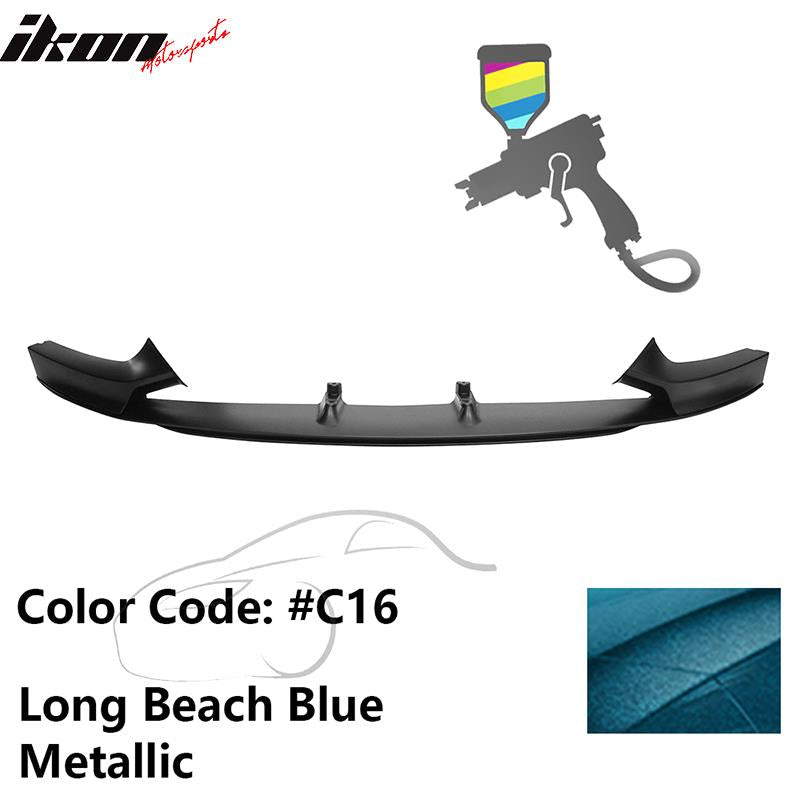 2014-2021 BMW F22 2 Series MTech Performance Style Front Bumper Lip PP