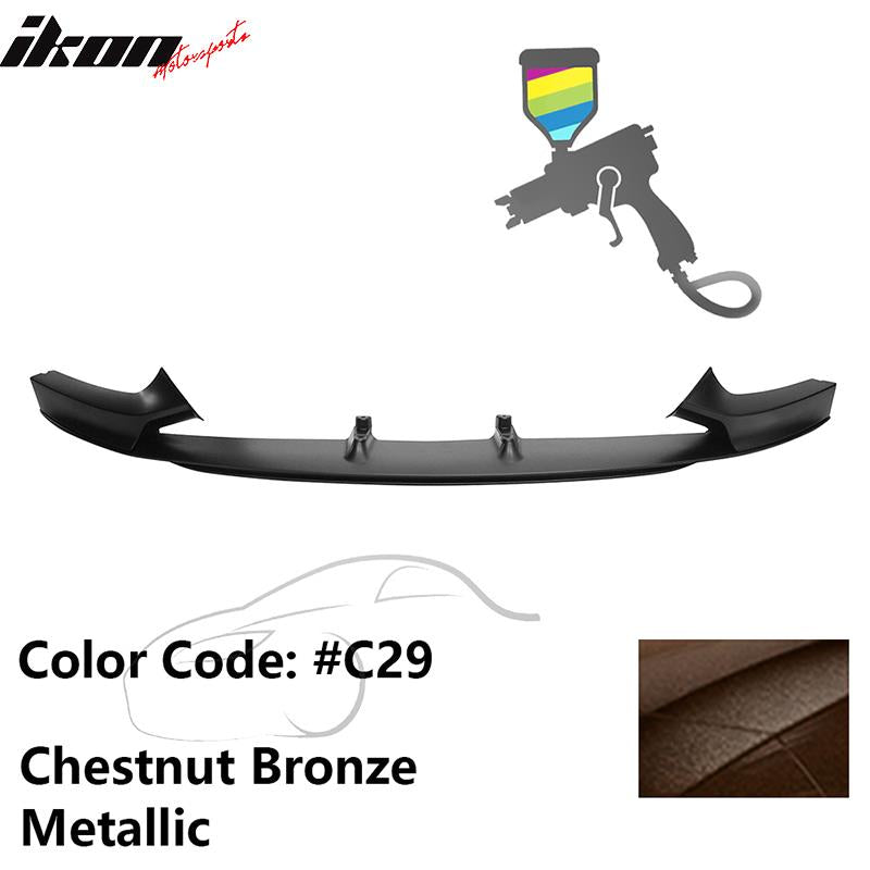 2014-2021 BMW F22 2 Series MTech Performance Style Front Bumper Lip PP