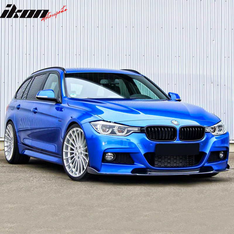 2012-2018 BMW F30 3 Series M Sport Front Bumper Lip Chin Spoiler