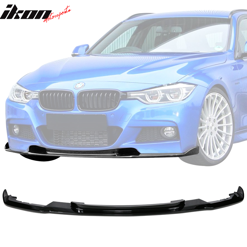 2012-2018 BMW F30 3 Series M Sport Front Bumper Lip Chin Spoiler