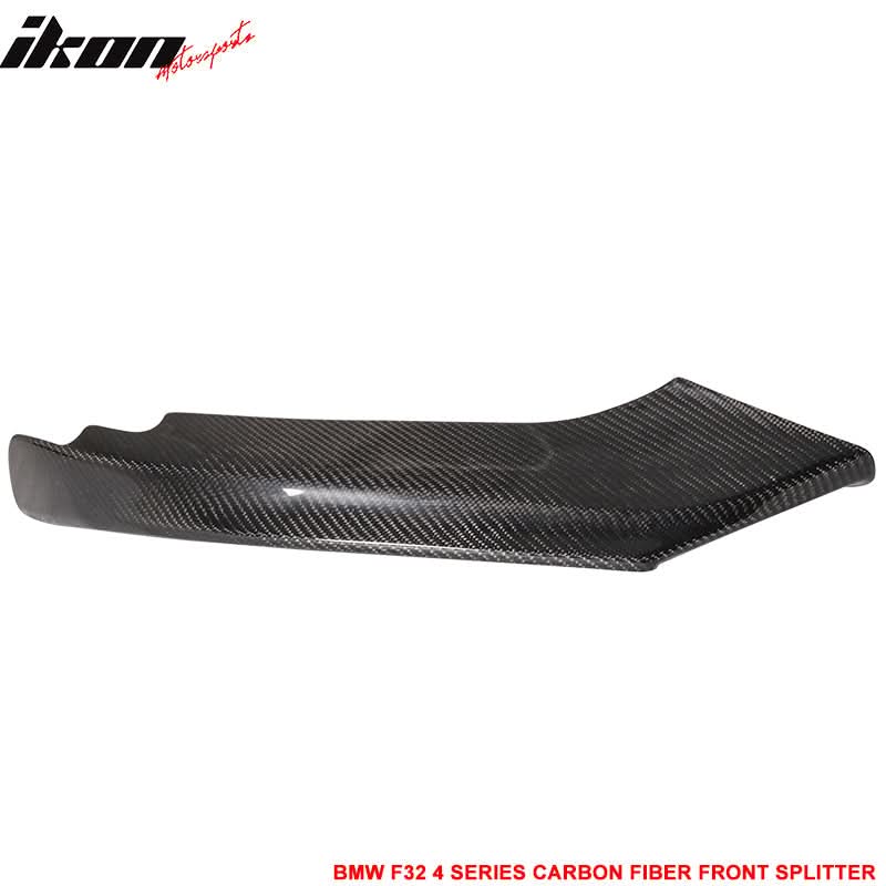 2014-2020 BMW F32 4 Series M-T Msport Front Bumper Lip Carbon Fiber