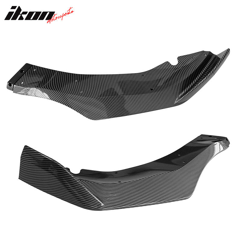 Fits 19-21 BMW G05 X5 M Sport Front Bumper Lip Spoiler 4pc Gloss