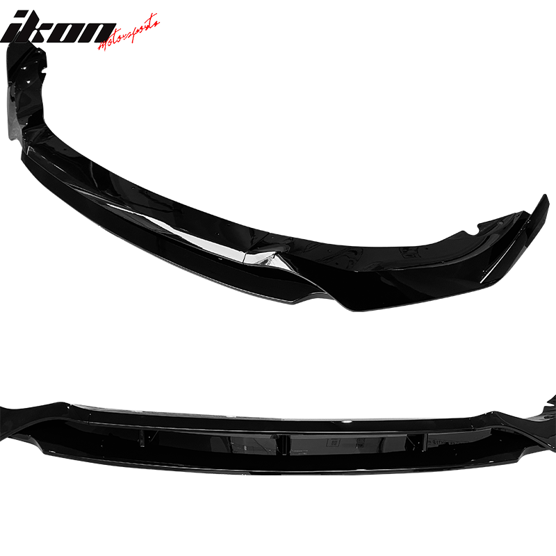 Fits 19-21 BMW G05 X5 M Sport Front Bumper Lip Spoiler 4pc Gloss