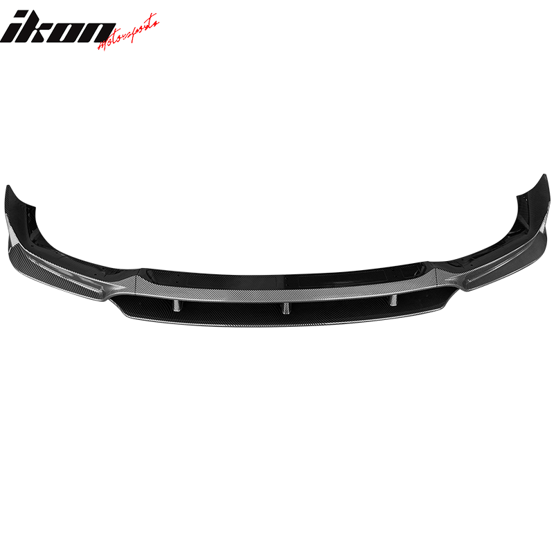 2020-2023 Bmw G06 X6 M Sport Front Bumper Lip Carbon Fiber Print ABS