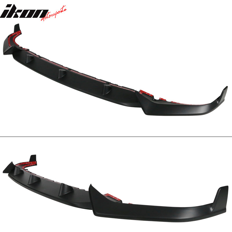 2019-2022 BMW G07 X7 M Sport Primer Front Bumper Lip Spoiler 3PC ABS