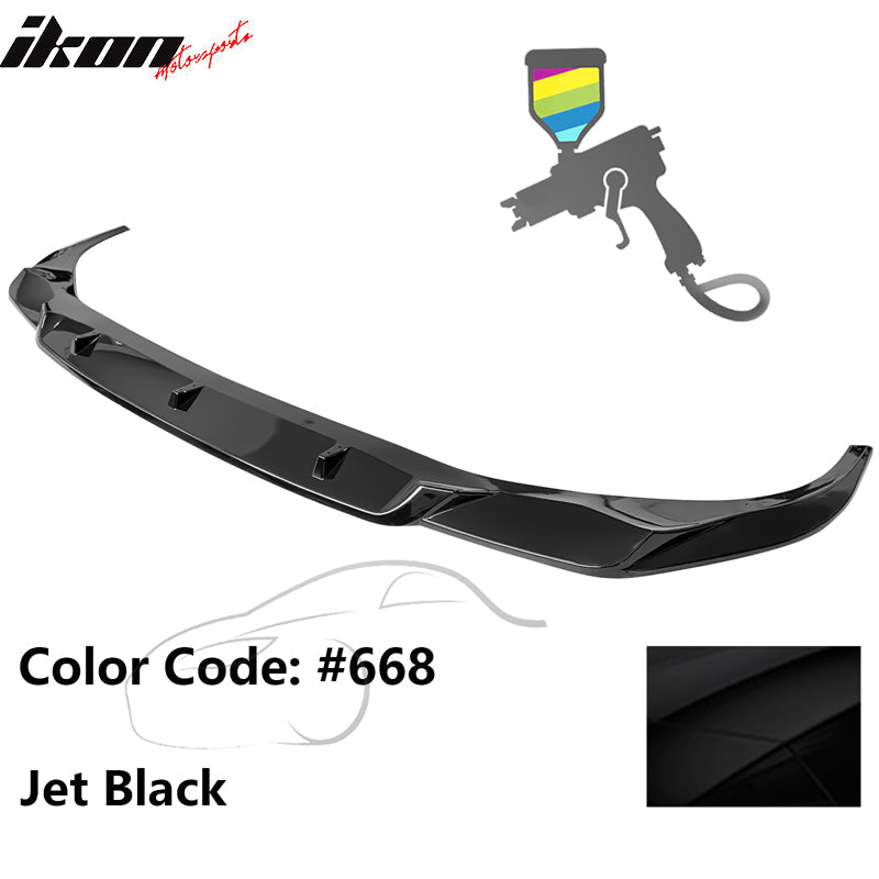 2020-2022 BMW 7 G12 IKON Style Painted Front Bumper Lip Spoiler PP