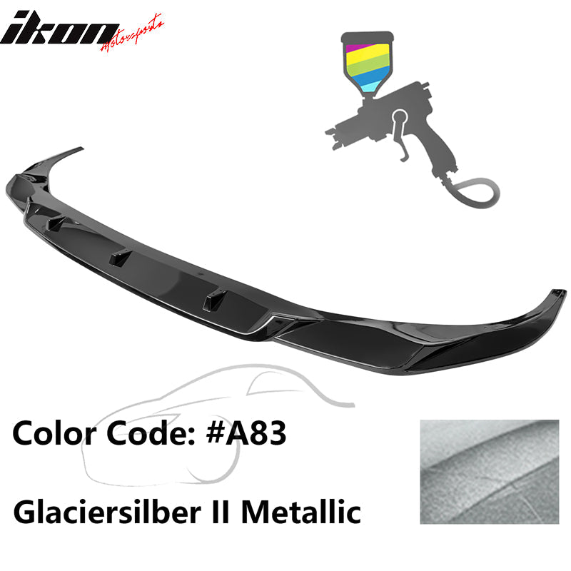 2020-2022 BMW 7 G12 IKON Style Painted Front Bumper Lip Spoiler PP