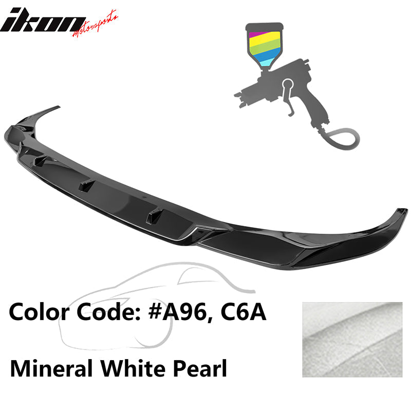 2020-2022 BMW 7 G12 IKON Style Painted Front Bumper Lip Spoiler PP