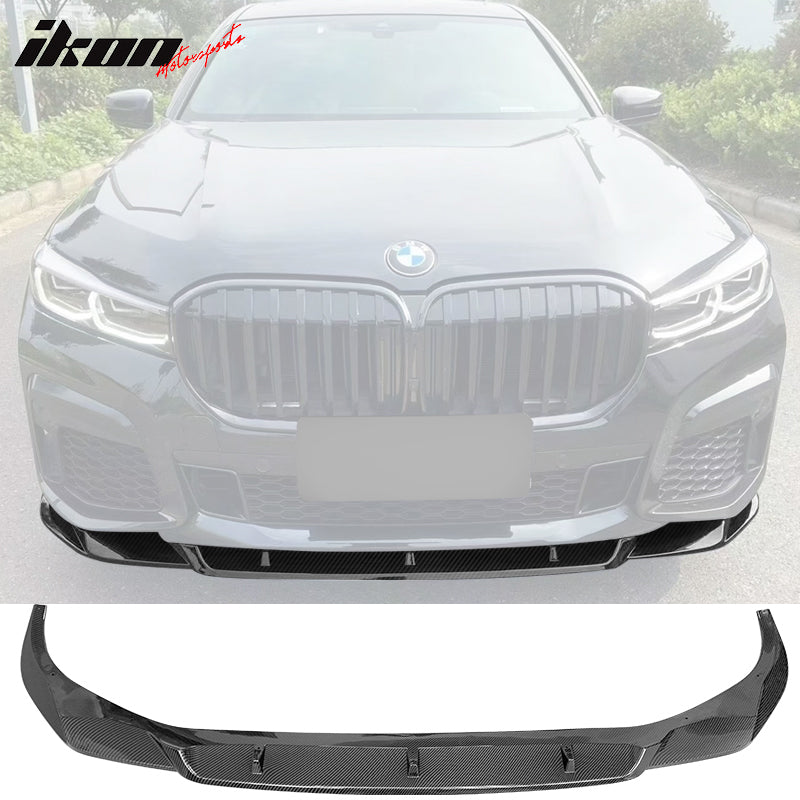 2020-2022 BMW 7 G12 IKON Style Painted Front Bumper Lip Spoiler PP