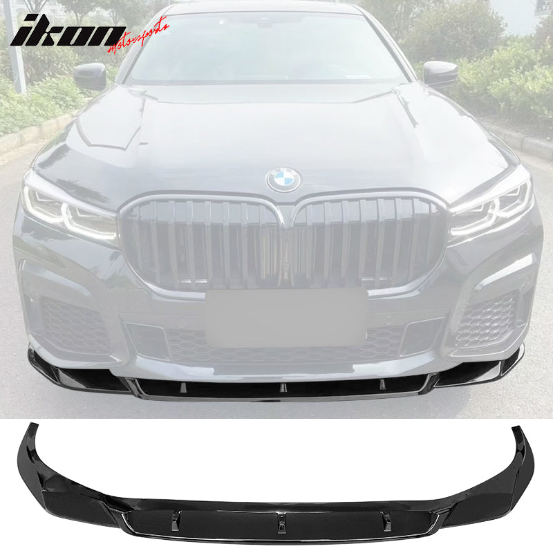 2020-2022 BMW 7 G12 IKON Style Painted Front Bumper Lip Spoiler PP