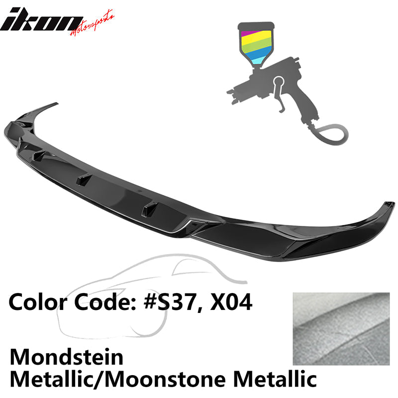2020-2022 BMW 7 G12 IKON Style Painted Front Bumper Lip Spoiler PP