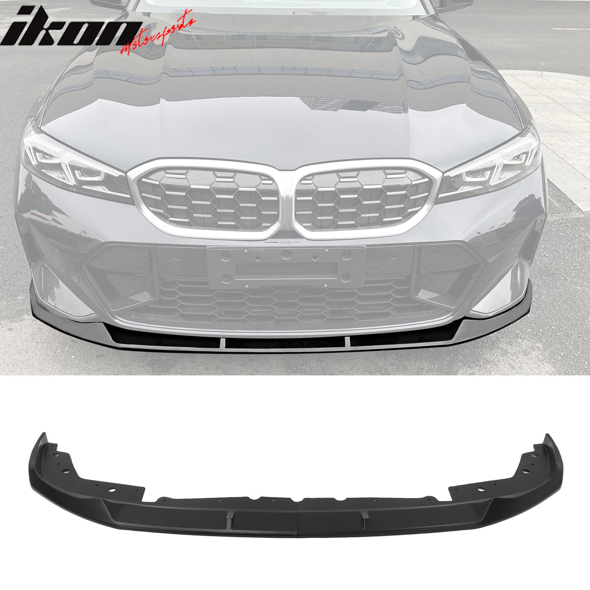 2023-2025 BMW G20 M Sport M340i Front Lip M Performance 2PC Black