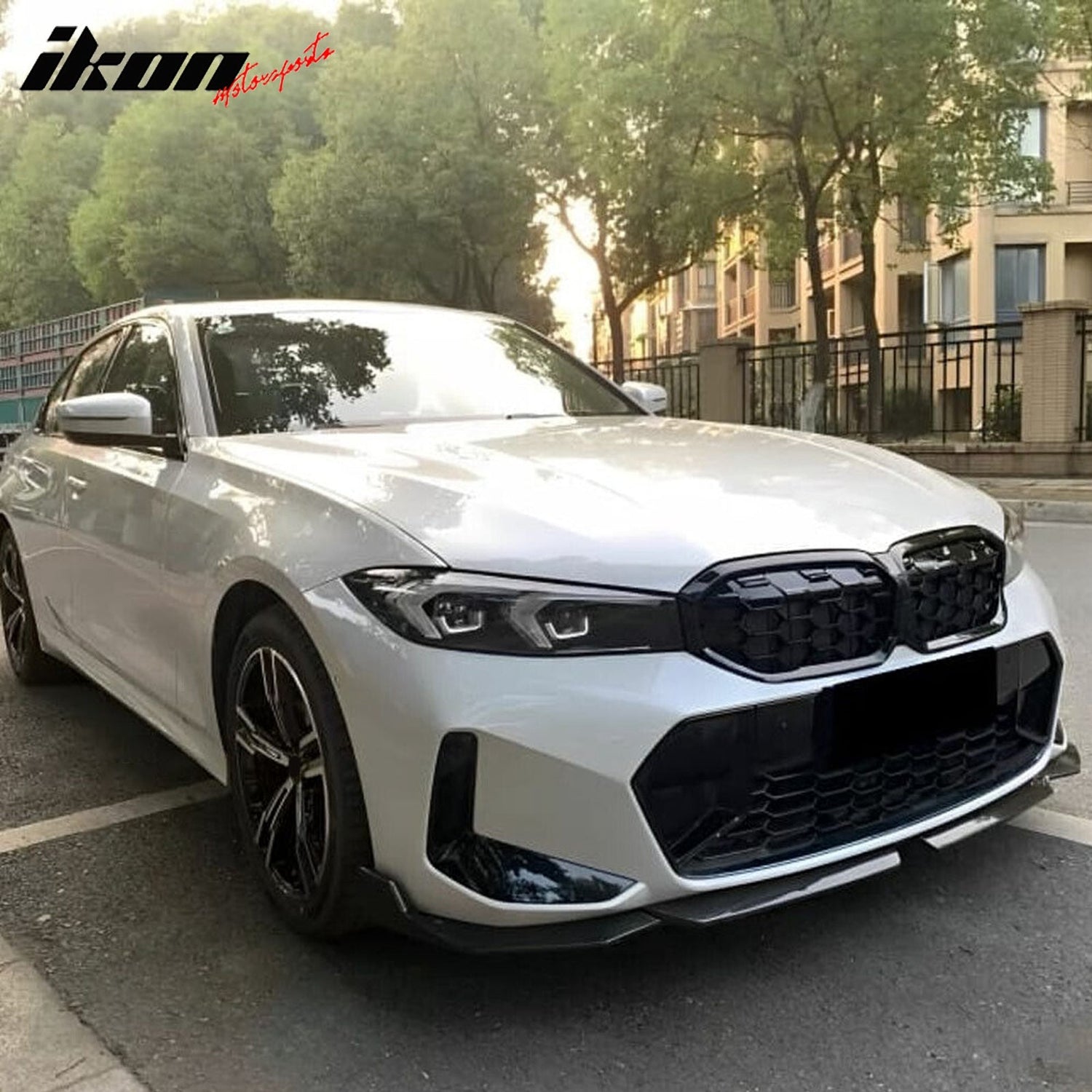 2023+ BMW G20 M Sport M340i Front Lip M Performance Style