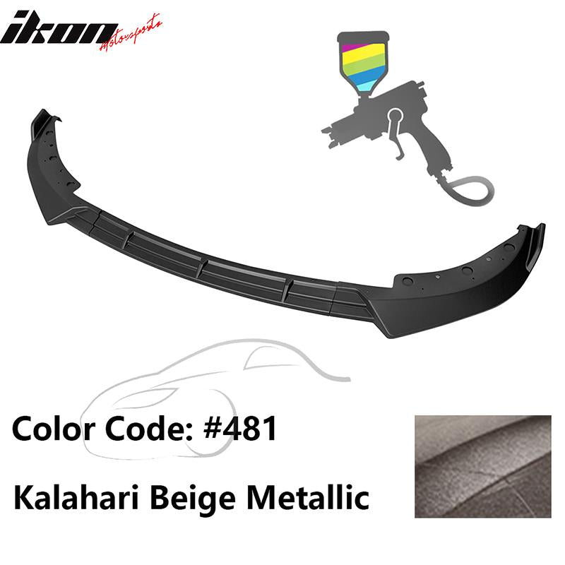 2019-2022 BMW G20 Sport Line 3PCS IKON Style Front Bumper Lip PP