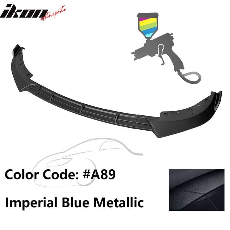 2019-2022 BMW G20 Sport Line 3PCS IKON Style Front Bumper Lip PP