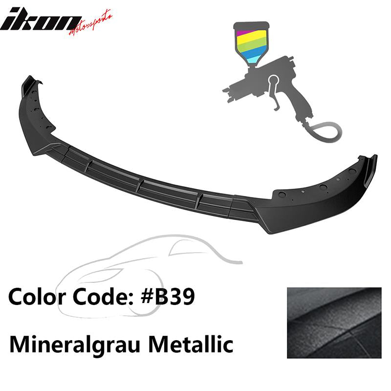 2019-2022 BMW G20 Sport Line 3PCS IKON Style Front Bumper Lip PP