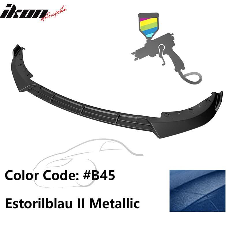 2019-2022 BMW G20 Sport Line 3PCS IKON Style Front Bumper Lip PP