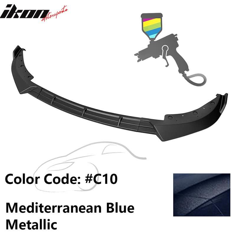 2019-2022 BMW G20 Sport Line 3PCS IKON Style Front Bumper Lip PP