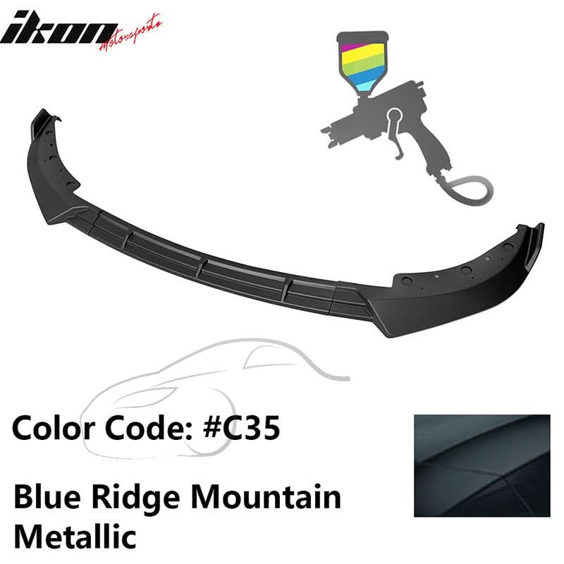 2019-2022 BMW G20 Sport Line 3PCS IKON Style Front Bumper Lip PP