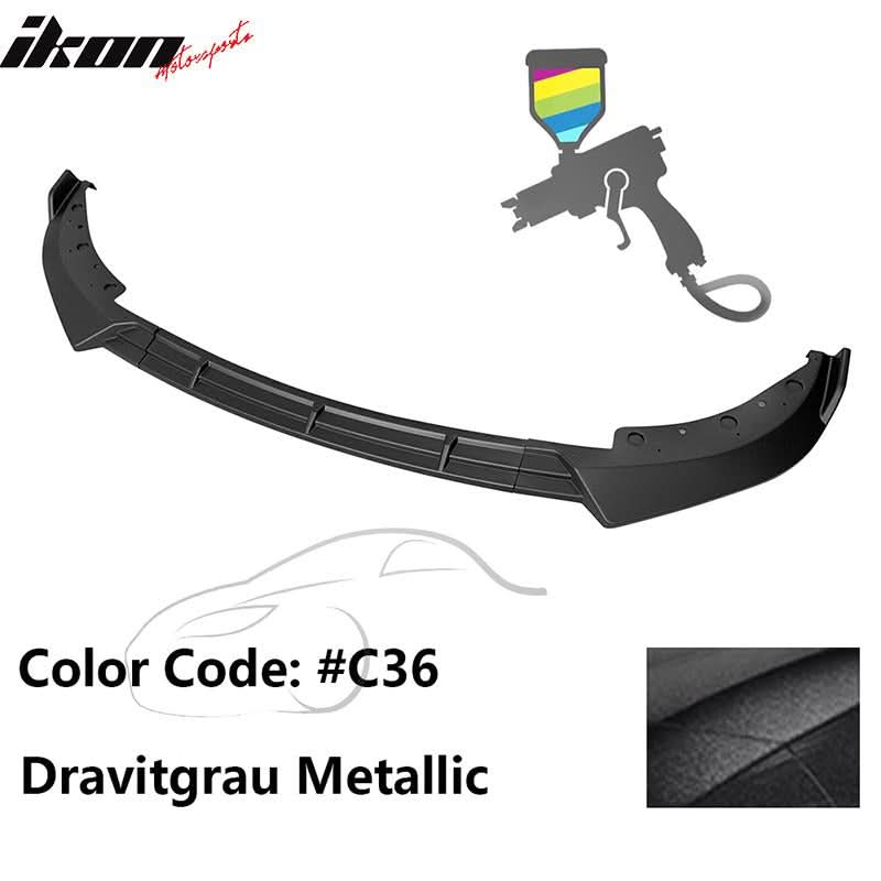 2019-2022 BMW G20 Sport Line 3PCS IKON Style Front Bumper Lip PP