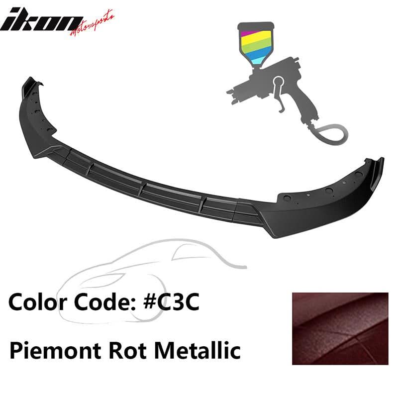 2019-2022 BMW G20 Sport Line 3PCS IKON Style Front Bumper Lip PP