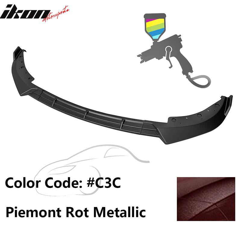 2019-2022 BMW G20 Sport Line 3PCS IKON Style Front Bumper Lip PP