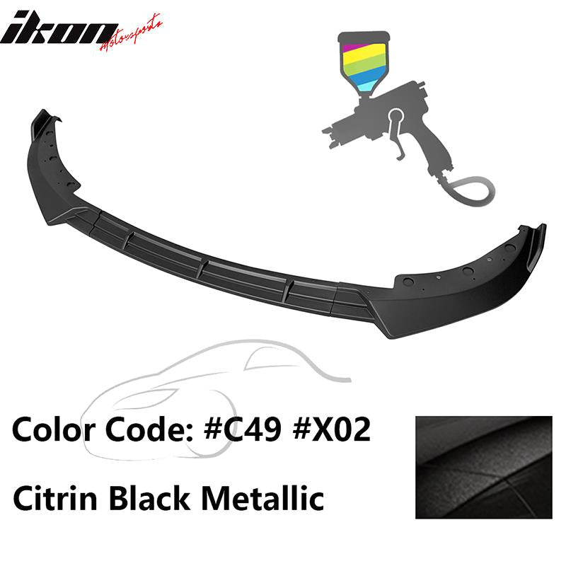 2019-2022 BMW G20 Sport Line 3PCS IKON Style Front Bumper Lip PP