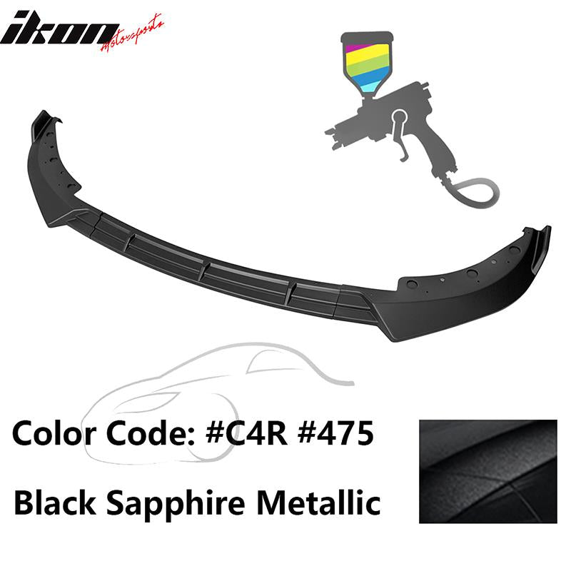 2019-2022 BMW G20 Sport Line 3PCS IKON Style Front Bumper Lip PP