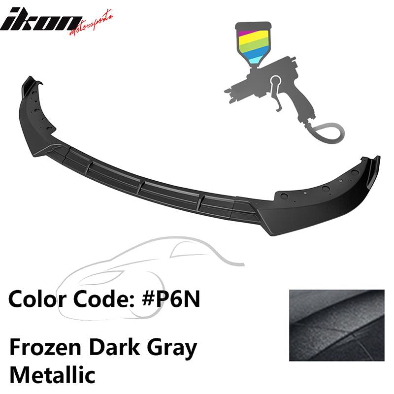 2019-2022 BMW G20 Sport Line 3PCS IKON Style Front Bumper Lip PP