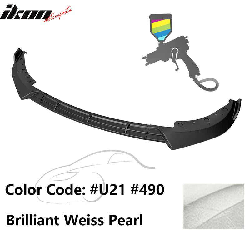 2019-2022 BMW G20 Sport Line 3PCS IKON Style Front Bumper Lip PP