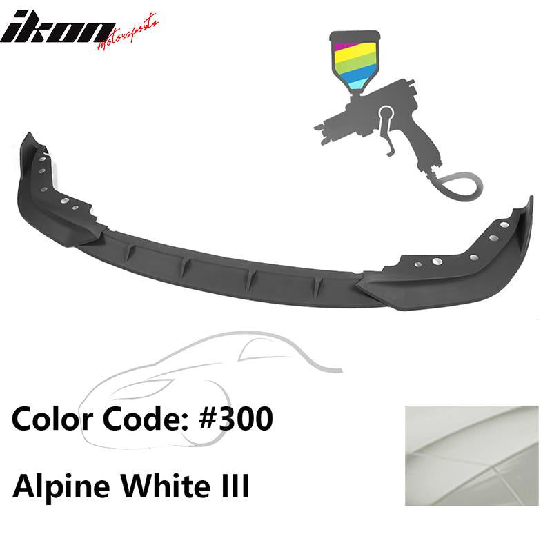 2019-2022 BMW G20 330i M Sport M340i 3PC Front Bumper Lip PP