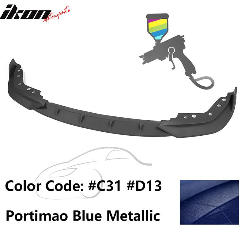 2019-2022 BMW G20 330i M Sport M340i 3PC Front Bumper Lip PP